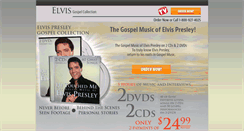 Desktop Screenshot of elvisgospeltv.com